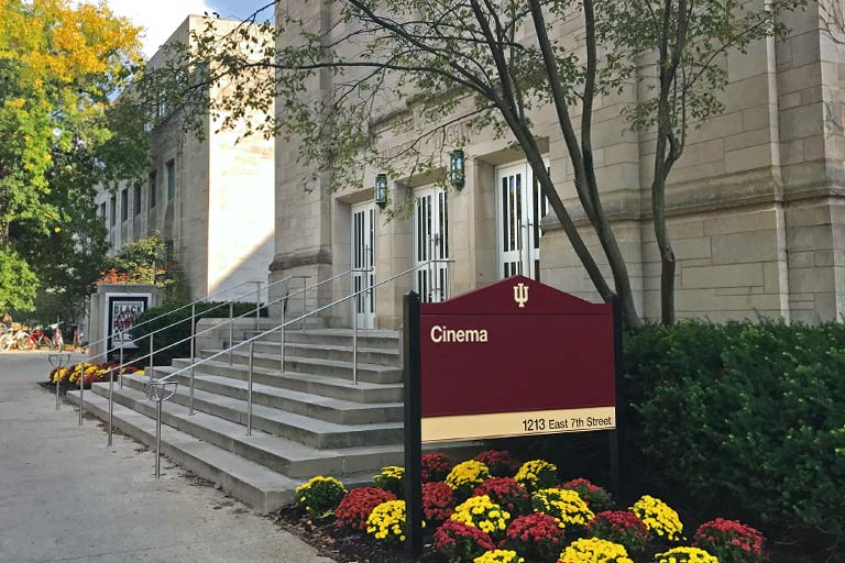 Entrance to the cinema